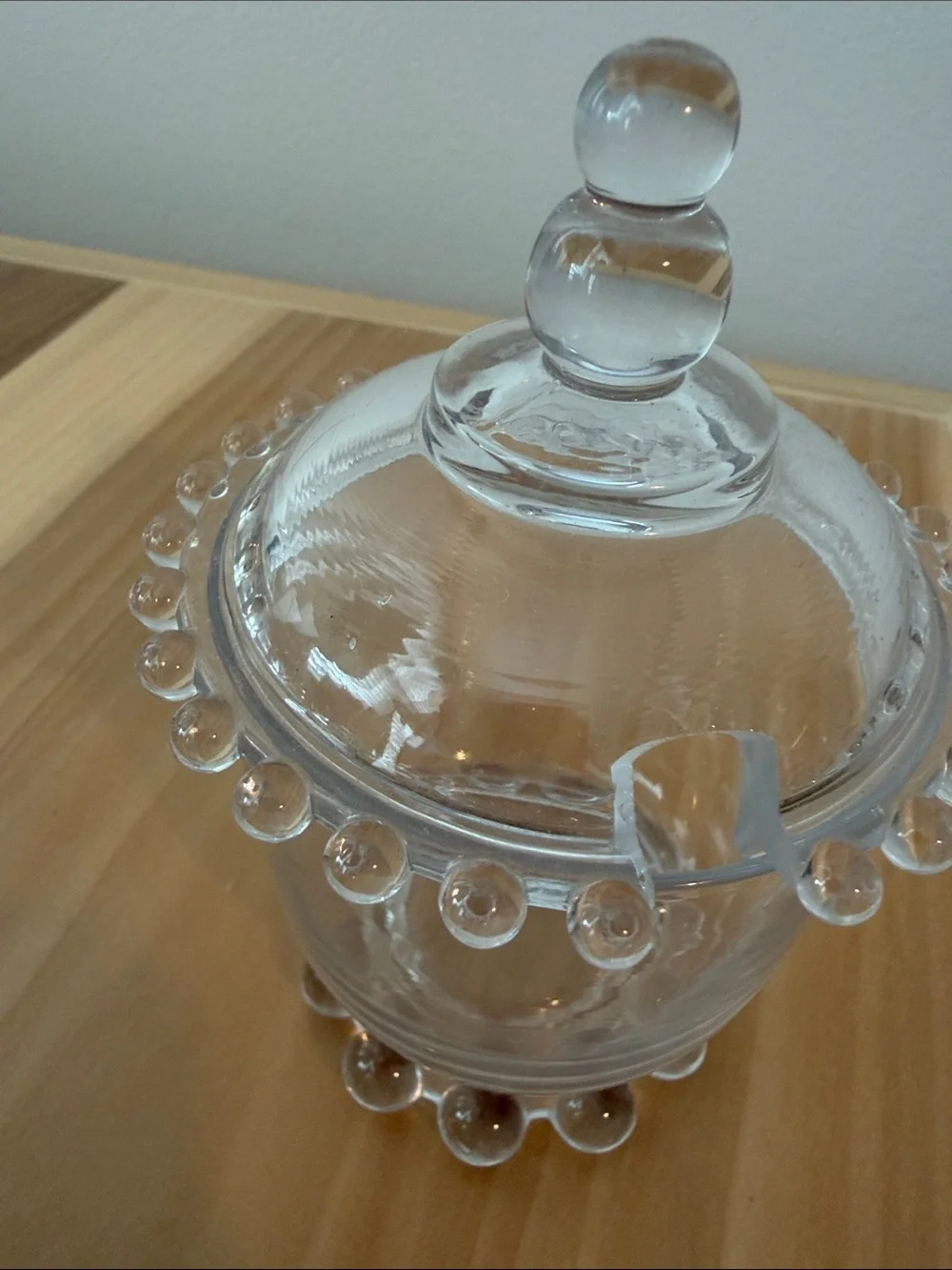 Imperial Glass measures 6”